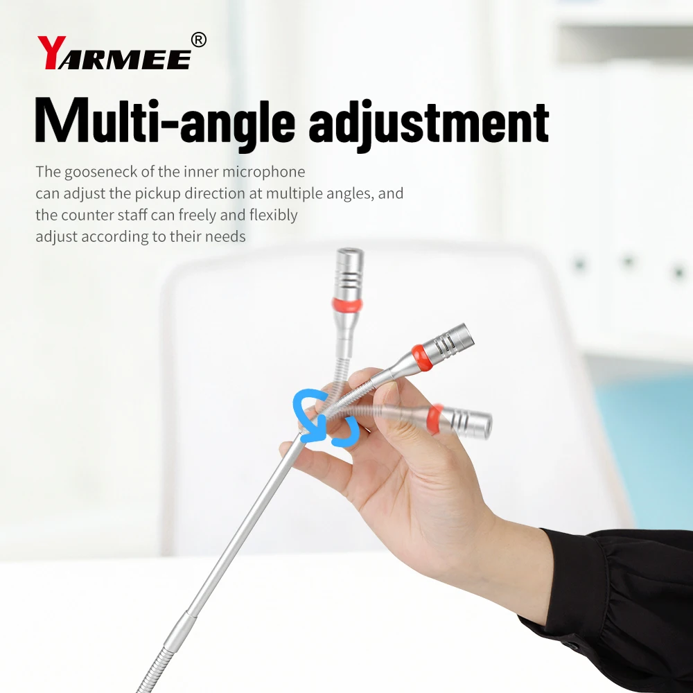 YARMEE Professional Window Intercom System for Bank Windows System YKM10