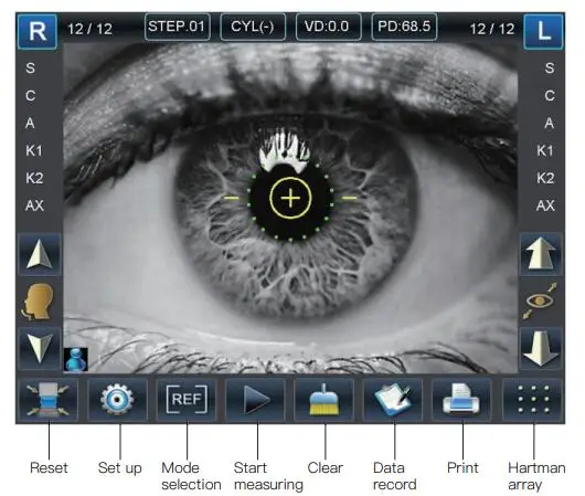 Cheap Used Optical Instrument Auto Kerato Refractometer