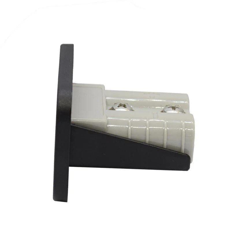 Panel Mount with Battery Connectors Plugs 50A Heavy Duty Plugs Single Flush Mount Housing