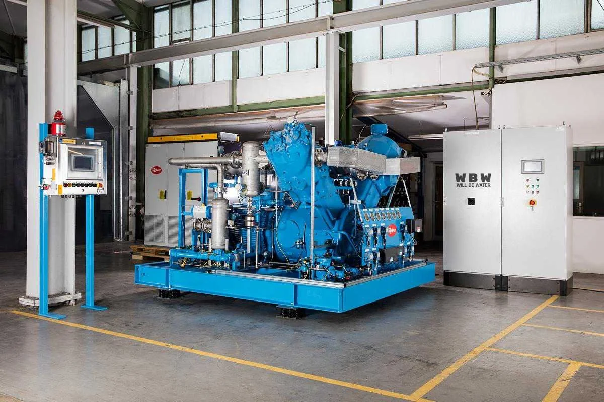 Natural Gas Compressor Small Gas Station Oil-free Air-cooled CNG Compressor