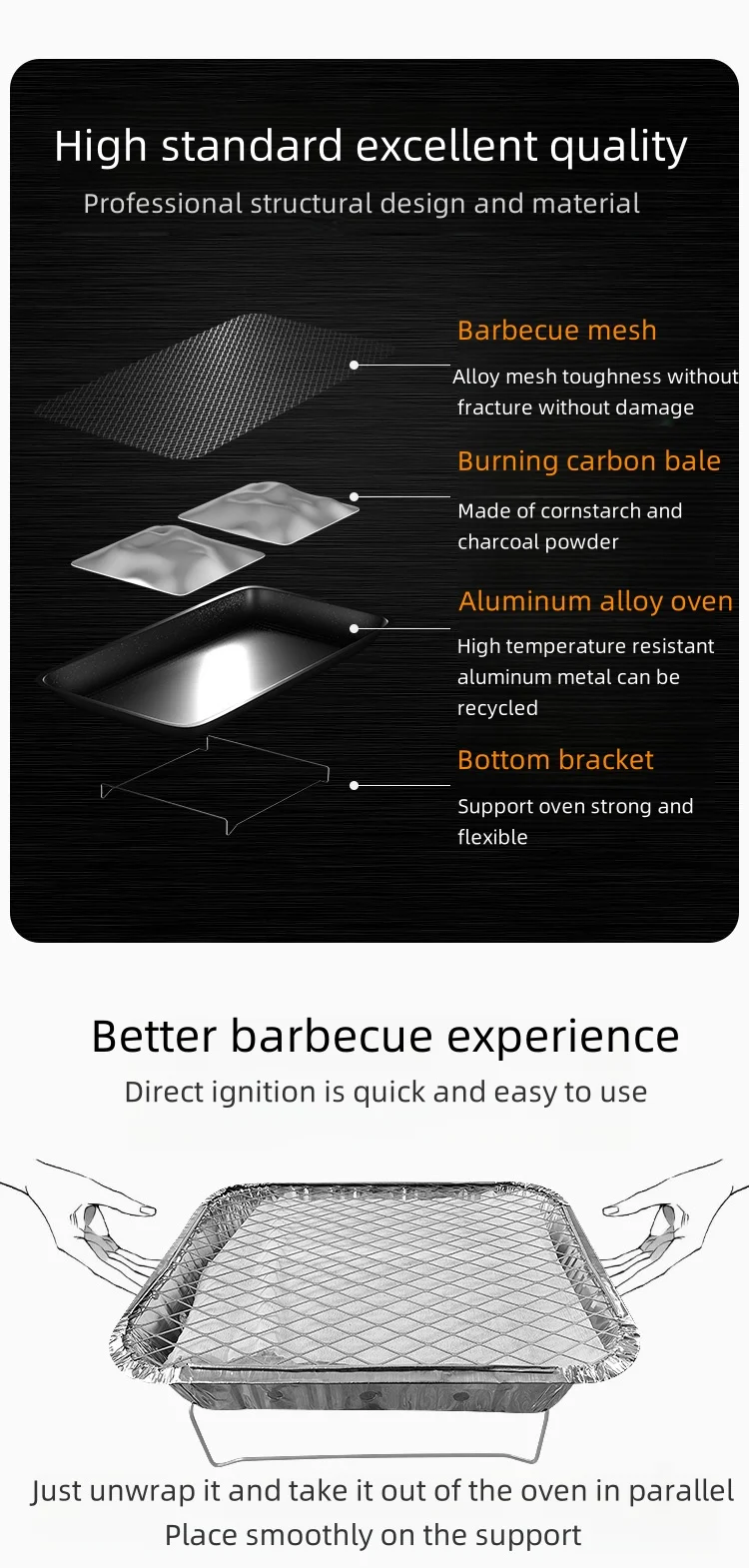 Outdoor Barbecue Disposable Portable Barbeque Grill Bbq Grills Outdoor