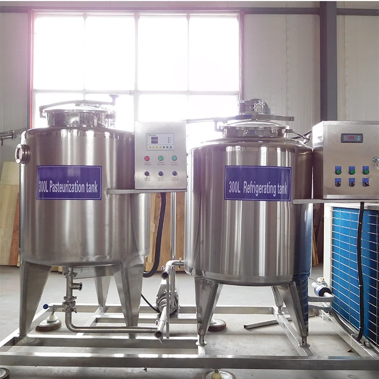 Охлаждающий ферментный охладитель йогурта, приемный резервуар, охлаждающий резервуар для хранения молока