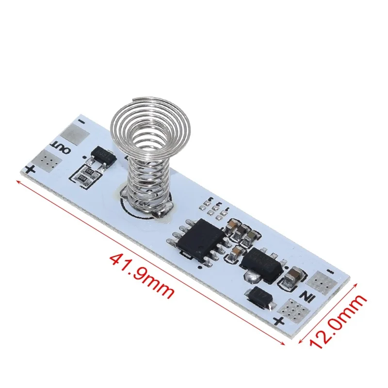 Coil Spring Switch LED Dimmer Control Switch Capacitive Touch Sensor Switch