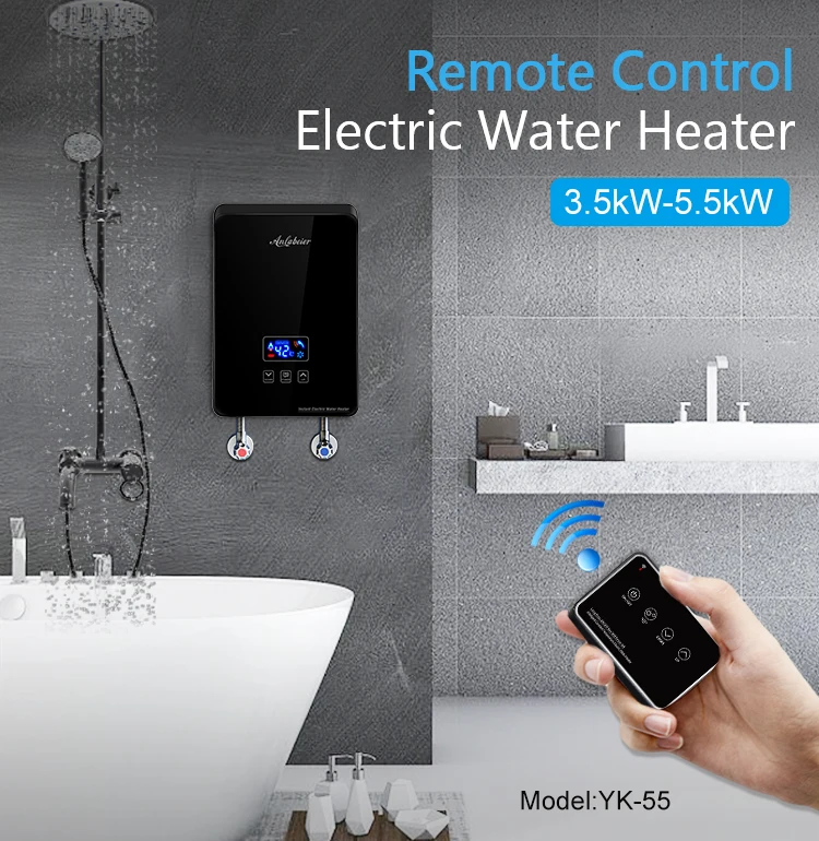 Alpha Pemanas Air Bilik Mandi 5500W Tankless Water Heater