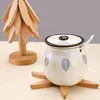 Quatre morceaux de bois de hêtre
