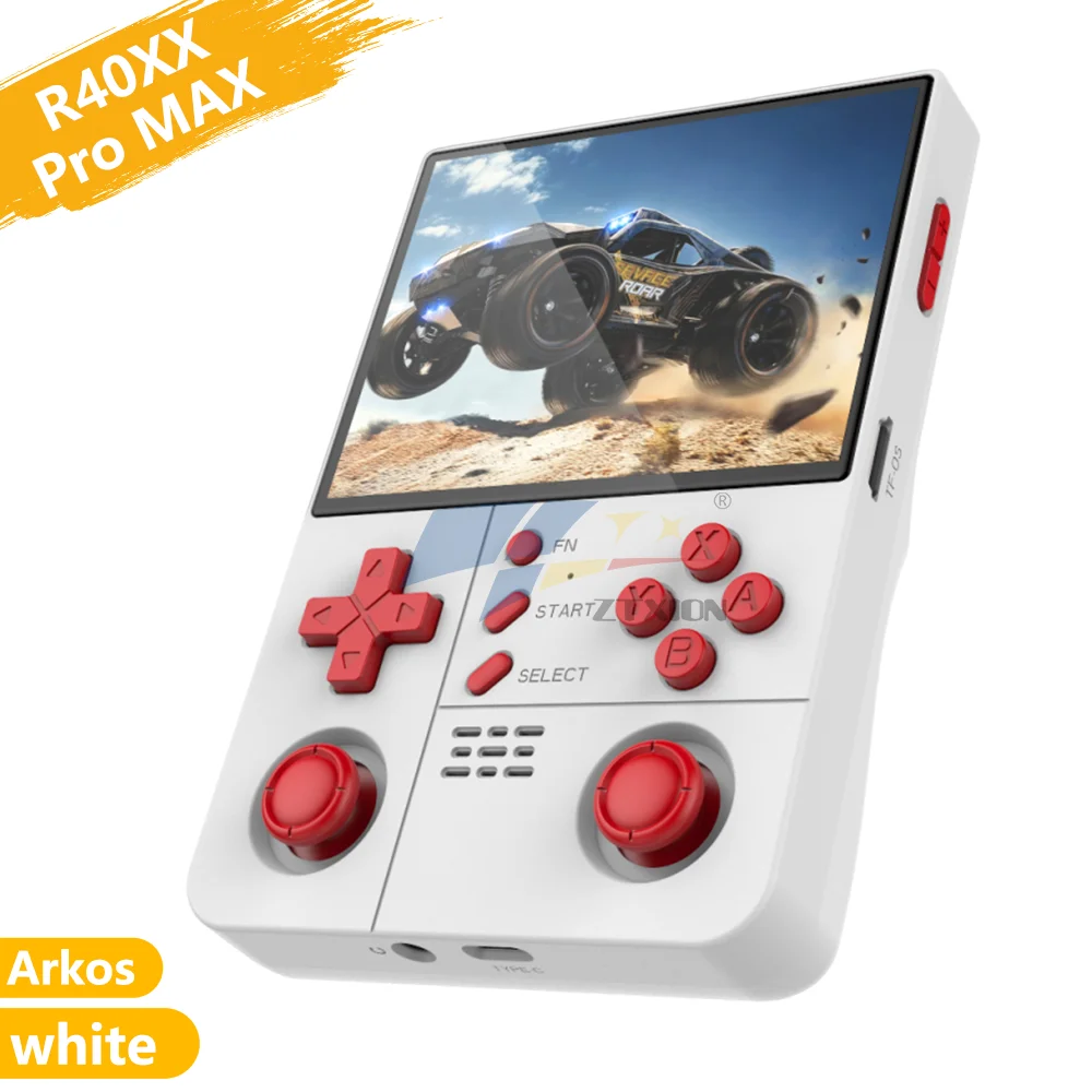 R40XX Pro Max - Portable Retro Game Console with 4.2inch HD Screen