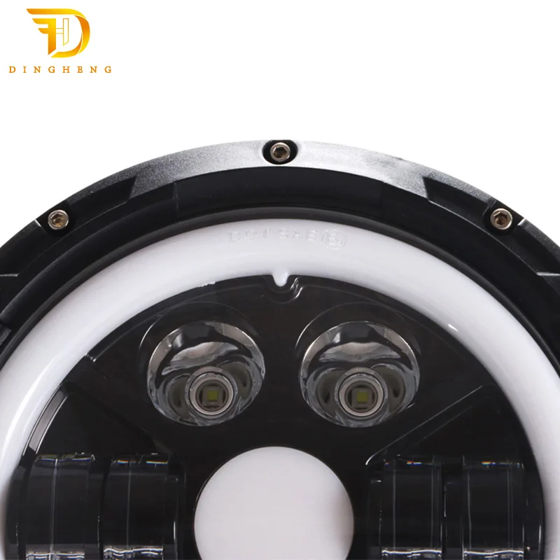 Modified Motorcycle Headlight High Power Auto Parts Car Led Headlamp Kit Headlight for Tractor