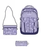 Light purple graffiti print
