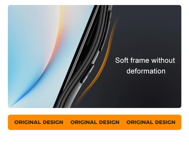 product laudtec tpupc phone case with anti yellow ultra magnetic soft feel anti fingerprint texture phone case for honor win series-4