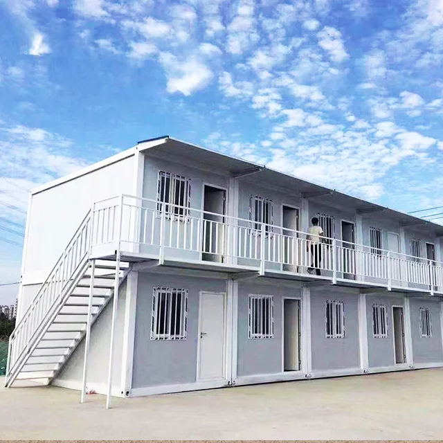 New generation prefabricated container houses: China's first high-quality steel roof offshore container house