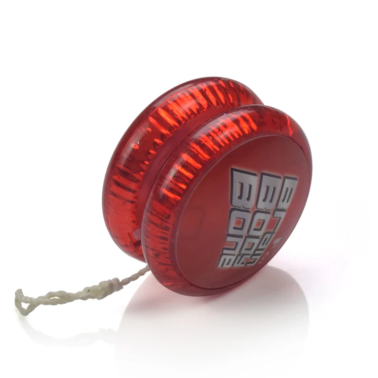 Мигающий Волшебный йо-йо игрушка рекламные пластиковые индивидуальный логотип со светодиодной подсветкой 5,8*3,5 см приняты JYS008-5835 7-10days 1000 шт