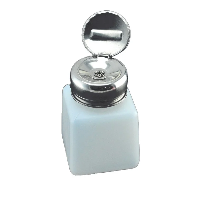 Dispenser Per Solvente Da 200ml Con Pompa In Acciaio - Erogatore Sicuro ESD - Foto 2