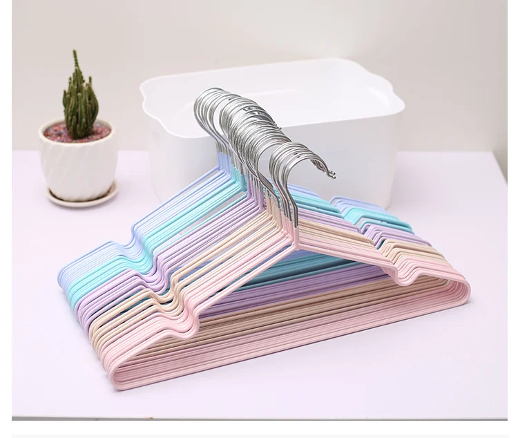 Stainless Steel Metal Wire Hangers For Cloths Household Clothes Hanger