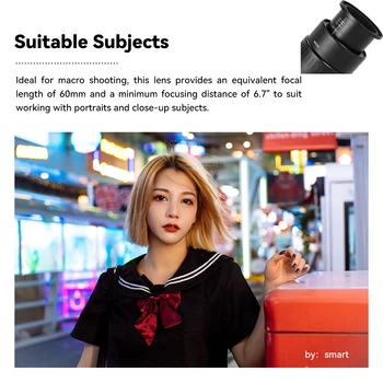TTArtisan 40mm F2.8 APS-C Macro Lens 1:1 Magnification Manual Focus Camera Lens for Fuji Fujifilm X Mount Camera XT10 XT20 XT3 detail image