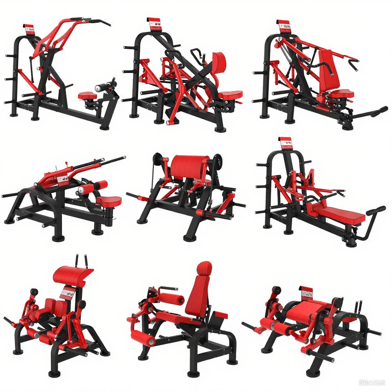 Full Set Gym Equipment Factory Wholesale High Quality Strength Training Machine Muscle Exercise Fitness Center Commercial Use