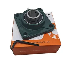 Hot Sales UCf206 Pillow Block Bearing Iron and Steel Material for Industrial Use Lubricated with Grease