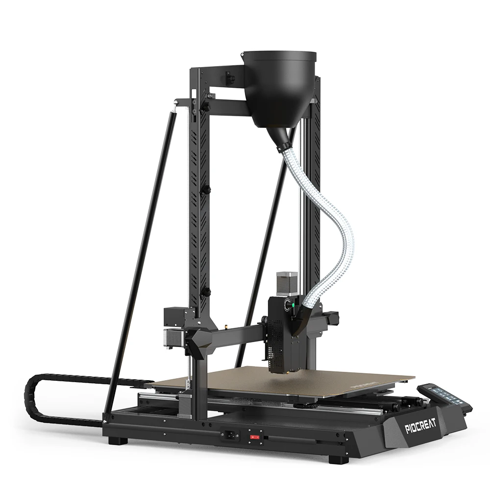 Piocreat G5 Pro Fast Speed Fdm 3d Desktop Printer Pellet Extruder 3d Printing for Auto Parts Industrial 3d Printing Equipment