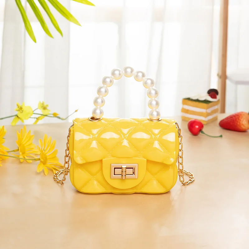 Small on sale handbag yellow