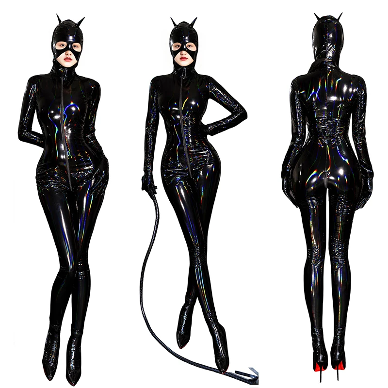 cat suit sexy Sexy Tiger Catsuit Costume main image 0