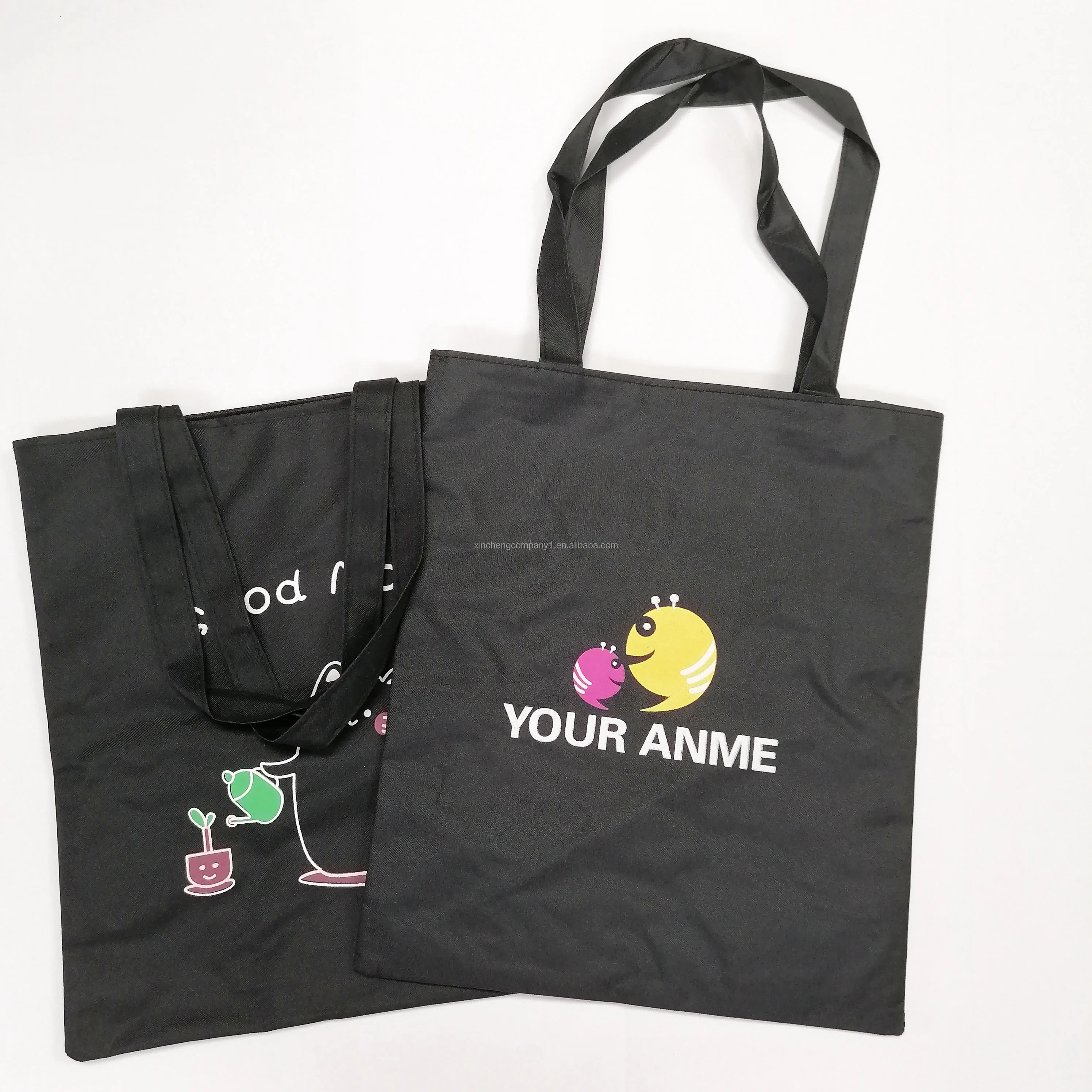 Customized Logo Wholesale Tote Shopping Bag Nylon Foldable