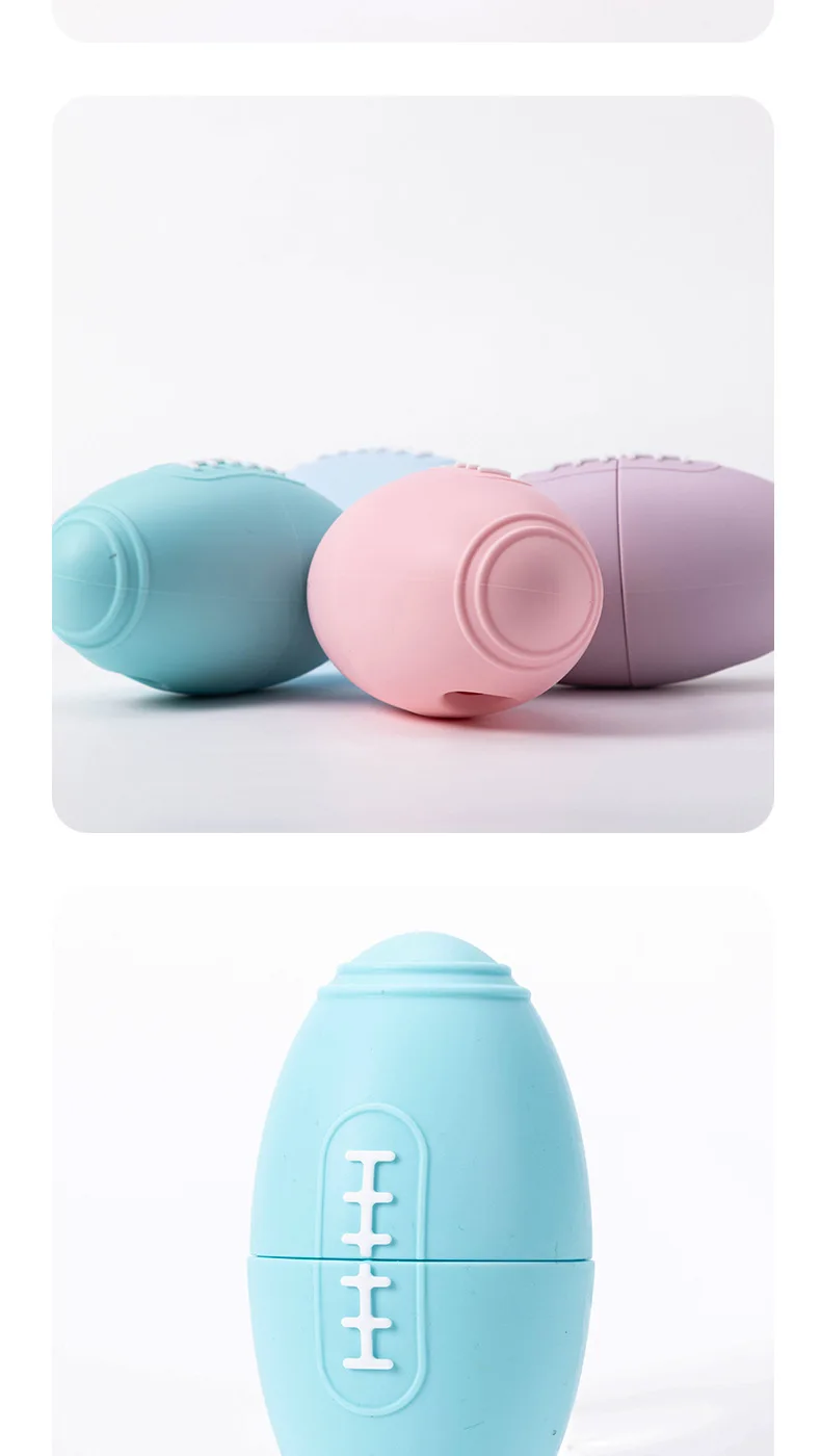 New Food Grade Silicone Pet Toy Dog's Grinding Ball Puzzle Toy with Leakage Ball Anti-Slip Silicone Pet Supplies details