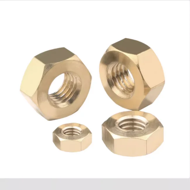 product customized supplier din934 brass copper hex nut and bolt m16 m20 nuts-61