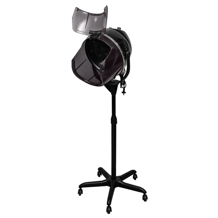 Professional Adjustable Hood Hair Dryer Stand – 1300W, With Wheels & Auto Shut-Off – For Salon Or Home