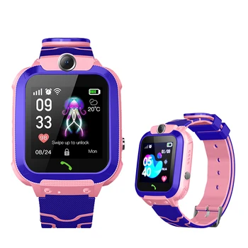Q 12 Kids Smart Watch 2G Sim Card IP67 Waterproof Q12 Reloj Inteligente Para Ninos GPS LBS Smartwatch For Android IOS