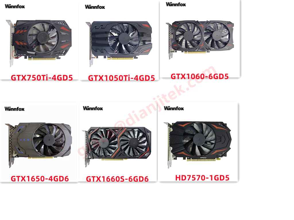 Factory Graphics Cards RX580 8G DDR5 Video Cards for Gaming PC Computer ...