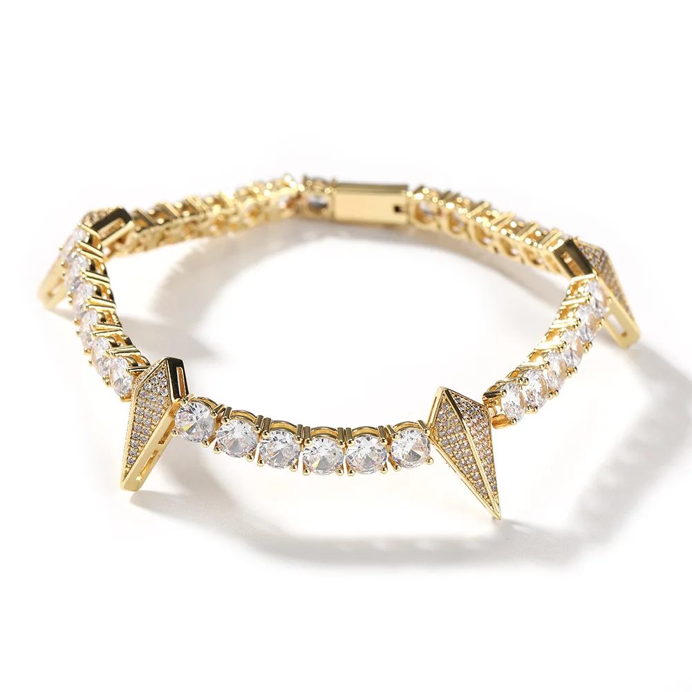 Hiphop Men Women Jewelry Black Panther Zircon Brass Buckle