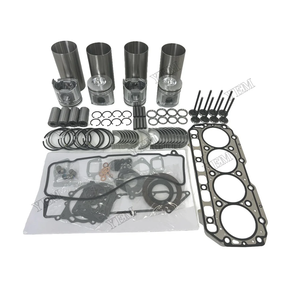 4D106 Overhaul Kit For Komatsu Engine Kit Engine Piston Ring Gasket Bearing