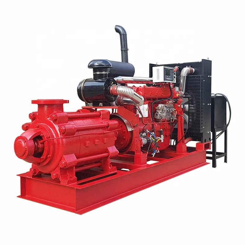 Ship Diesel Emergency Mobile Portable Fire Pump
