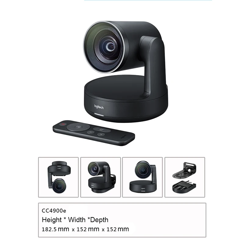 Logitech Rally Cc4900e Meetup 4k Hd Webcam: Ideal for Large