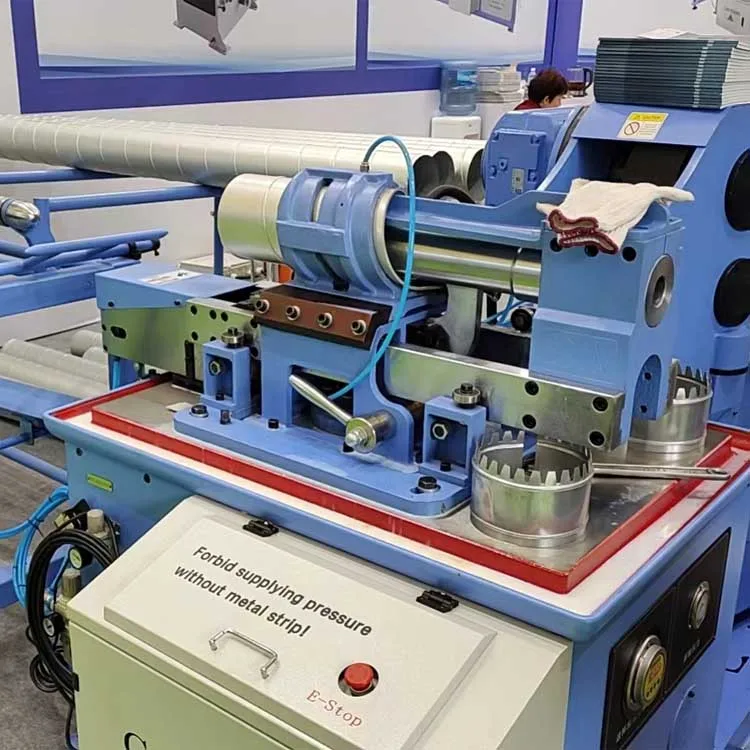 Heavy Duty Round Duct Making Machine with Plasma Cutter Machine to Make Ventilation Duct