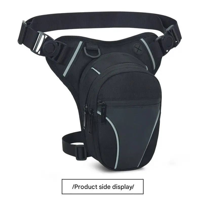 Multi-Function Outdoor Sports Chest Bag for Water-Repellent Motorcycle Luggage Saddlebags Leg Bag Mobile Phone Storage for