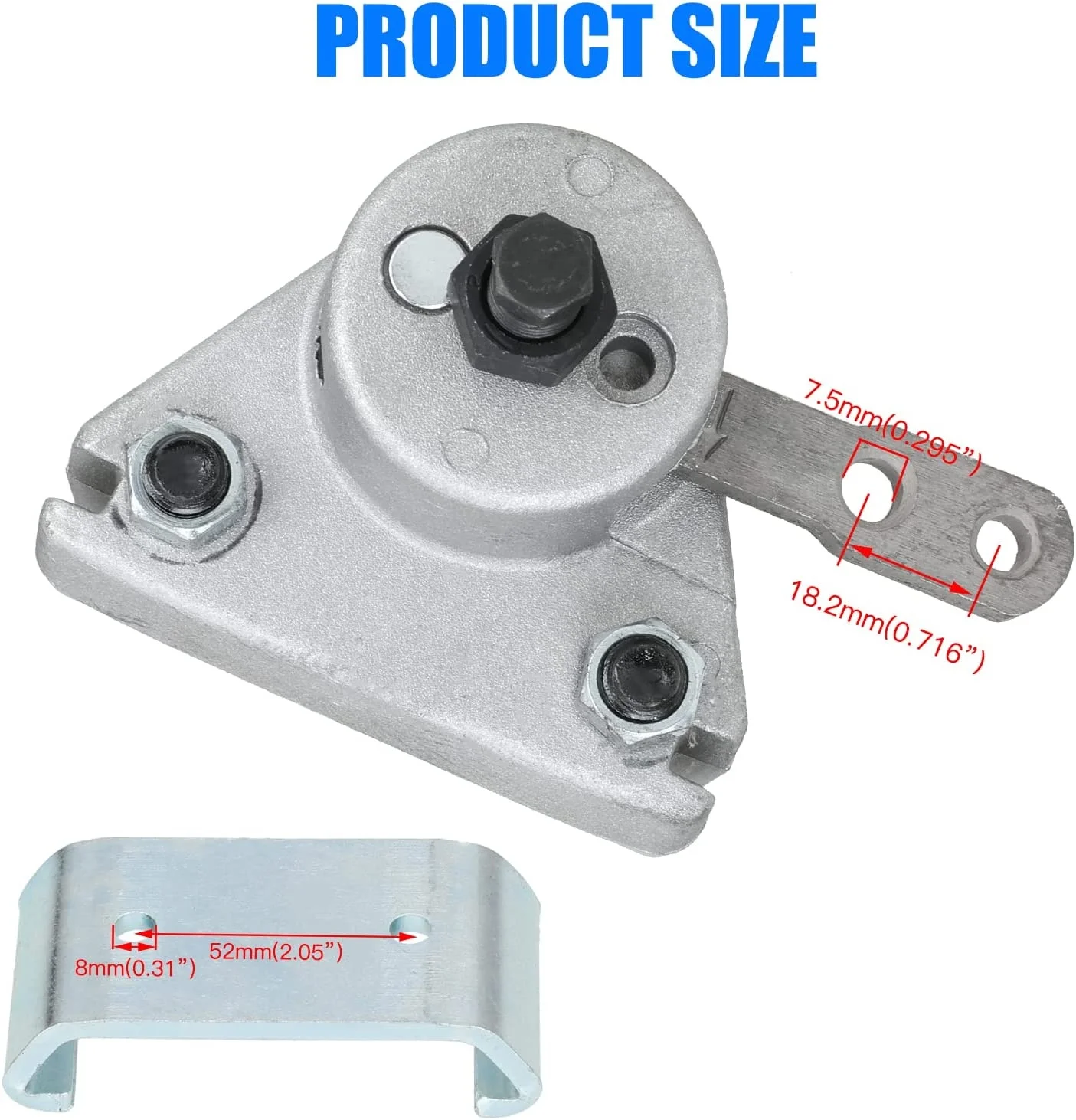 Hiaors Go Kart Brake Caliper For 212cc 196cc 6.5hp Go Kart Accessory