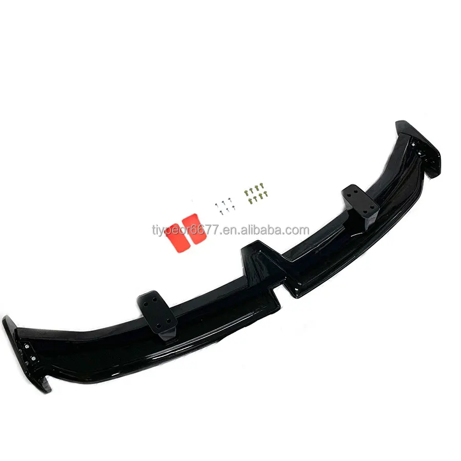 product tiypeor pro style abs roof spoiler tail lip wing bar rear trunk spoiler tail wing for mg 6 mg6-6