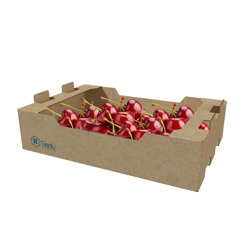 Scatola di cartone ondulato personalizzata con inchiostro alla soia per noci, ciliegie, arance, mele, limoni, mango, banane, scatola di carta per imballaggio di frutta e verdura, fabbrica di scatole per ciliegie, fabbrica di scatole per frutta, fabbrica di scatole di frutta, produttore di scatole per frutta
