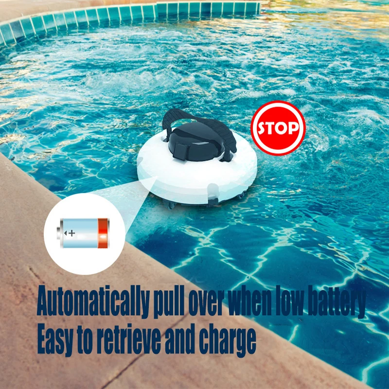 Wireless Electric Pool Cleaning Robot/automatic Vacuum Pool Cleaner ...