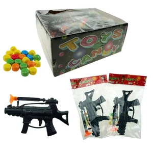 China Wholesale Cheap Plastic Gun Toy With Candy