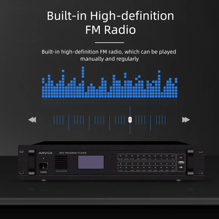 PA13 pa System Mit Timer Mic Audio Machine Tf Card Media Wire Hifi Usb Digital Music Mp3 Player with Speaker