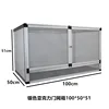 Silver acrylic door-horizontal style-804546