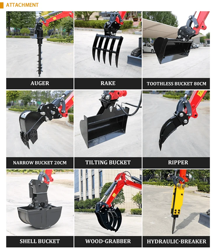 Fast Delivery mini small excavator New mini excavator 1000 kg 1 ton excavators small digger with CE EPA for sale supplier