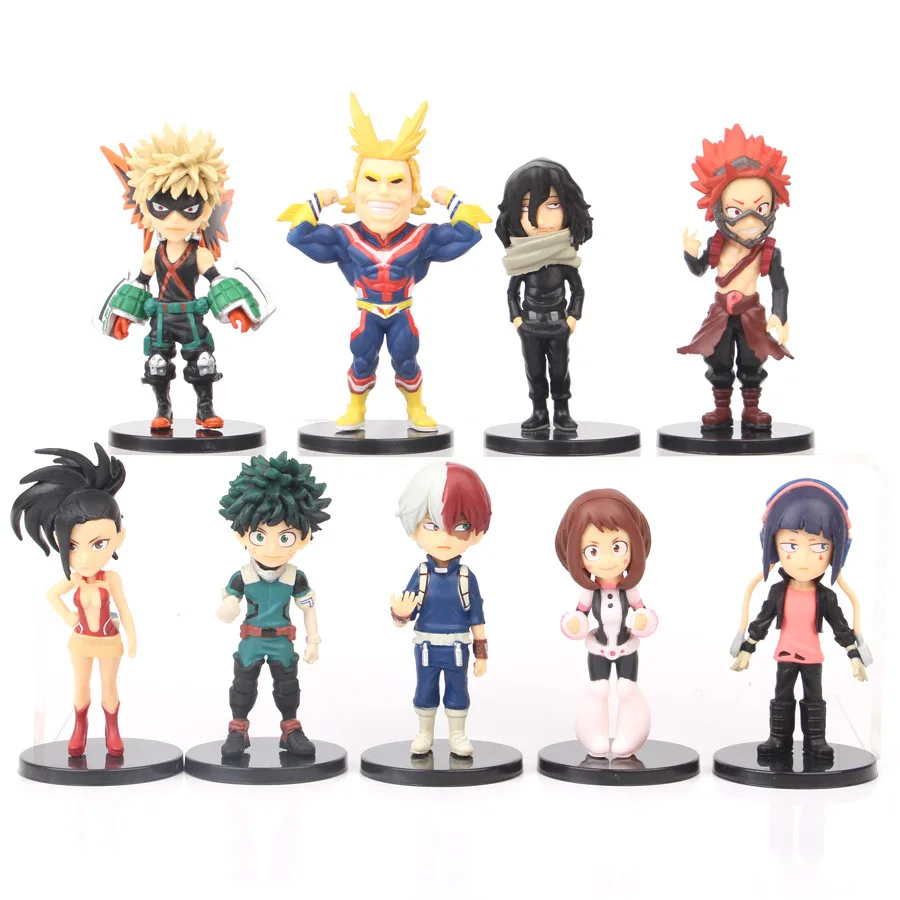 9 Styles My Hero Academia Anime Figure All Might Azawa Shouta Dabi ...