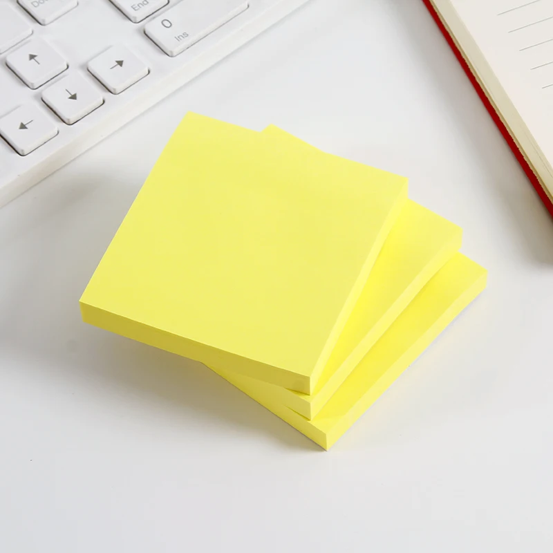 New Solid Color Sticky Notes Writing Memo Pads Sticky Note Wholesale