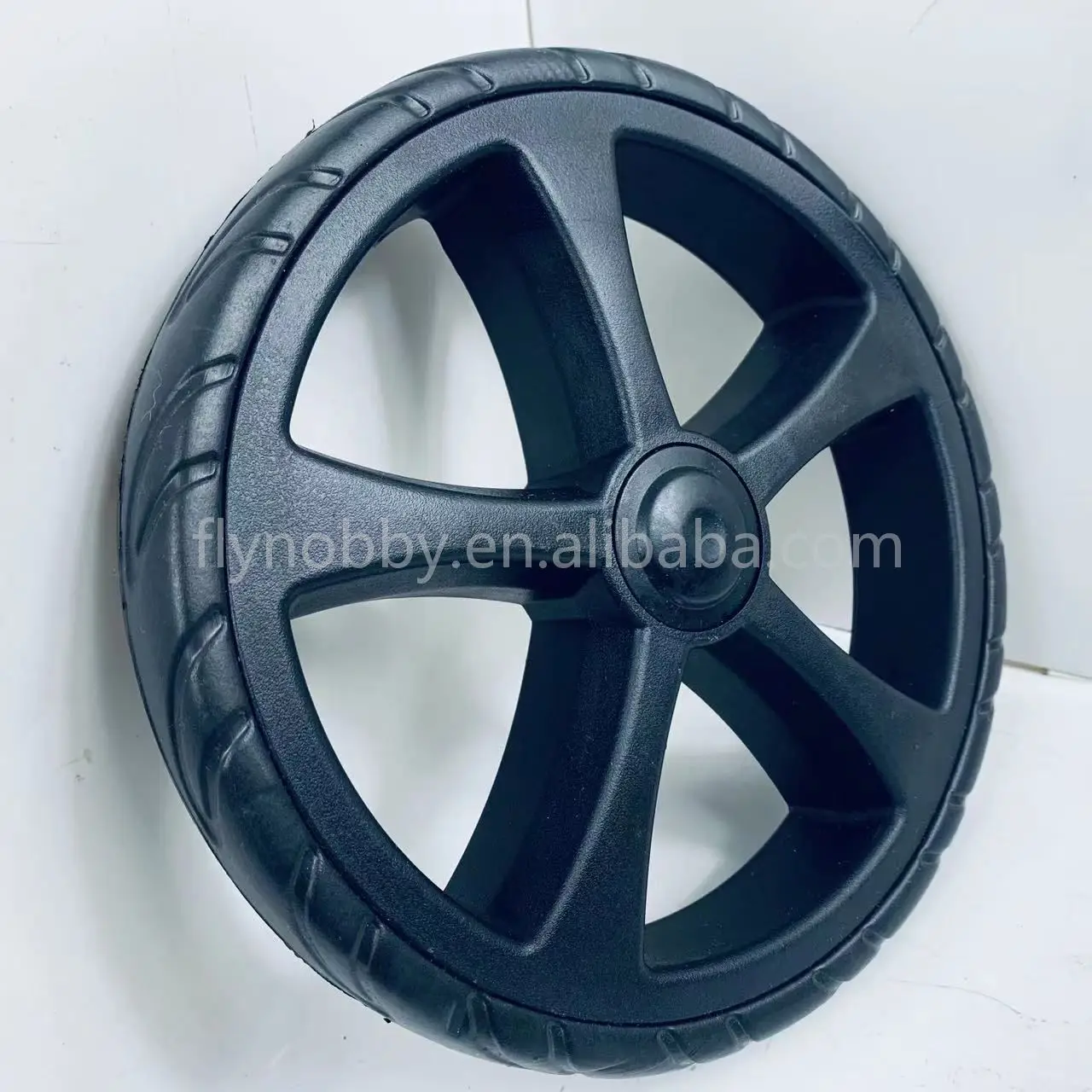 8 Inch Shopping Cart Wheels Eva Foam Wheel Plastic 5 Spokes Wheel For ...