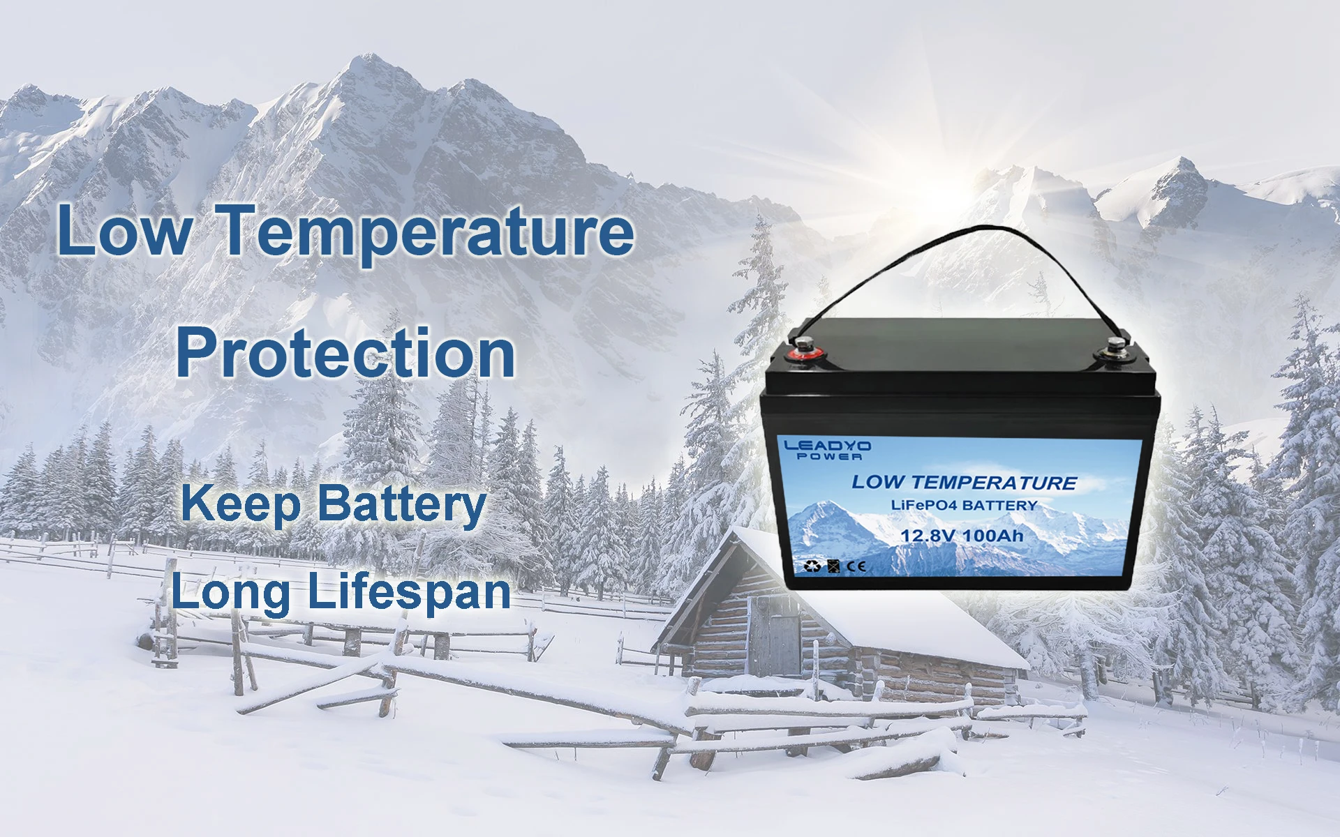 UN3480 DG Certification IP66 Waterproof Lifepo4 LFP 12V 100ah 200ah 300ah Battery Pack for RV Marine Solar System