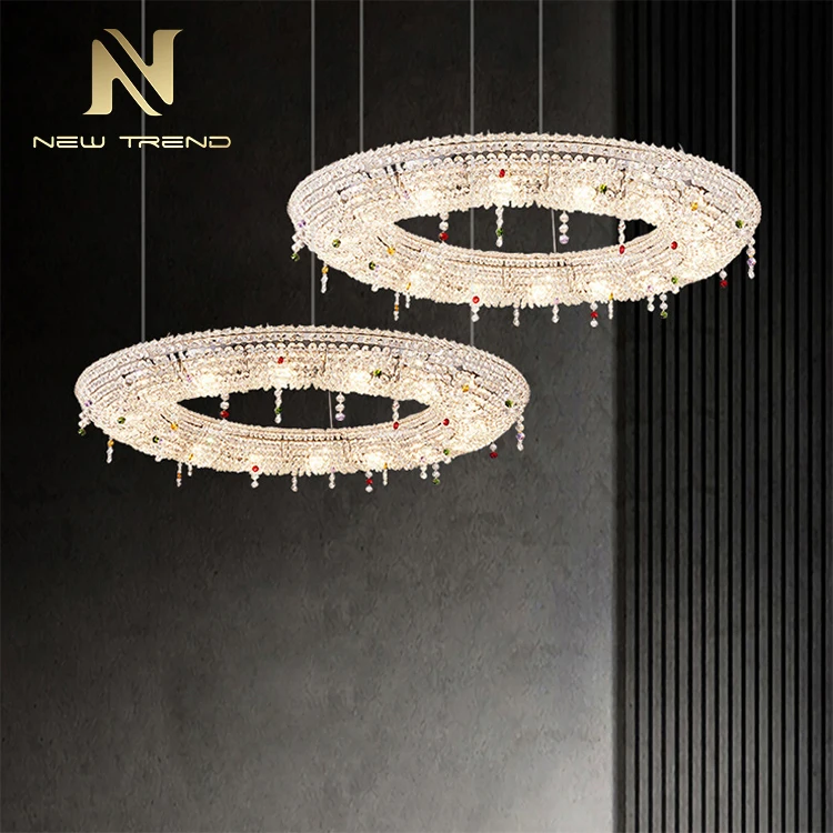 CPL-19 Professional Custom Large Decoration Lighting for Hotel Hall Ballroom Project Led Chandelier  