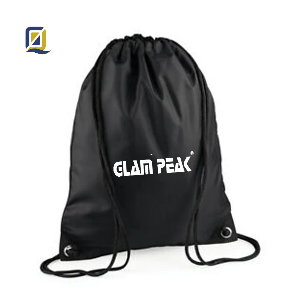Personalised Cotton Drawstring Bag PE Boys Kit School Kids Girls Sport Backpack 