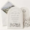 White Embossed